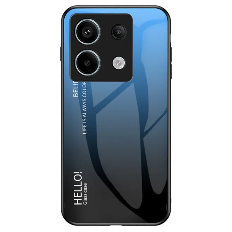 For Xiaomi Redmi Note 13 Pro 5G / Poco X6 5G Tempered Glass Case Shockproof Phone Cover