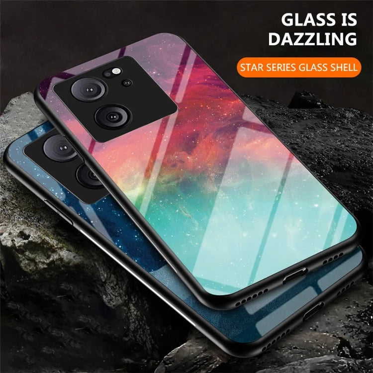 Phone Case for Xiaomi Redmi K60 Ultra / 13T / 13T Pro Shell Starry Sky Pattern Anti-collision Cover