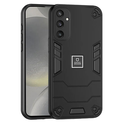 For Samsung Galaxy S24 Phone Case Dual Layer Soft TPU + Hard PC Protective Cover