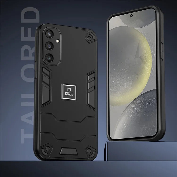 For Samsung Galaxy S24 Phone Case Dual Layer Soft TPU + Hard PC Protective Cover