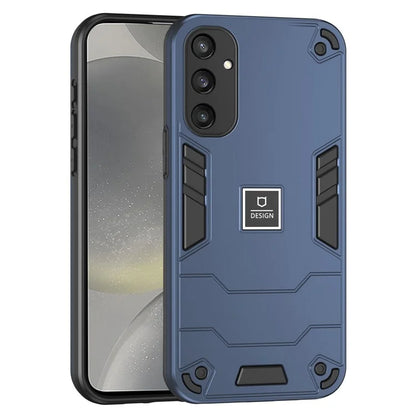 For Samsung Galaxy S24 Phone Case Dual Layer Soft TPU + Hard PC Protective Cover