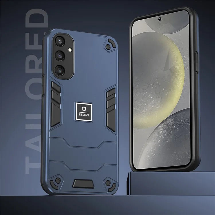 For Samsung Galaxy S24 Phone Case Dual Layer Soft TPU + Hard PC Protective Cover