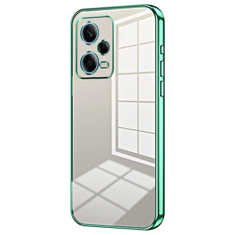 For Xiaomi Redmi Note 12 Pro 5G Case Anti-fall Soft TPU Cell Phone Cover with Precise Lens Cutout