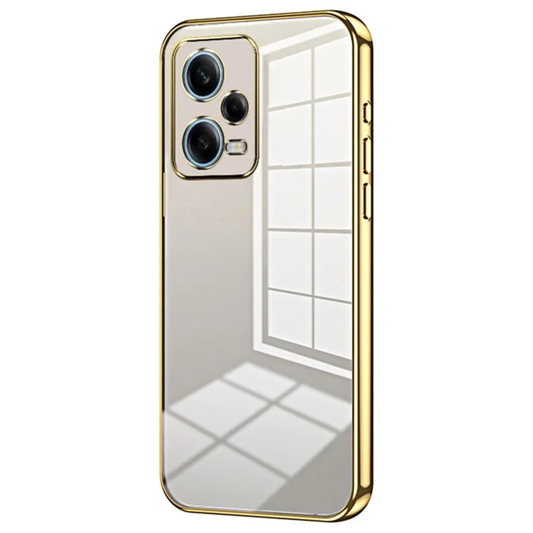 For Xiaomi Redmi Note 12 Pro 5G Case Anti-fall Soft TPU Cell Phone Cover with Precise Lens Cutout