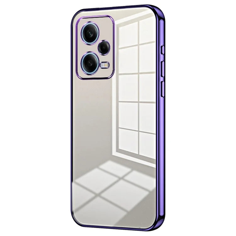 For Xiaomi Redmi Note 12 Pro 5G Case Anti-fall Soft TPU Cell Phone Cover with Precise Lens Cutout