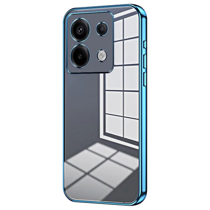 For Xiaomi Redmi Note 13 Pro 5G / Poco X6 5G Case Scratch-resistant TPU Electroplated Precise Lens Cutout Phone Shell
