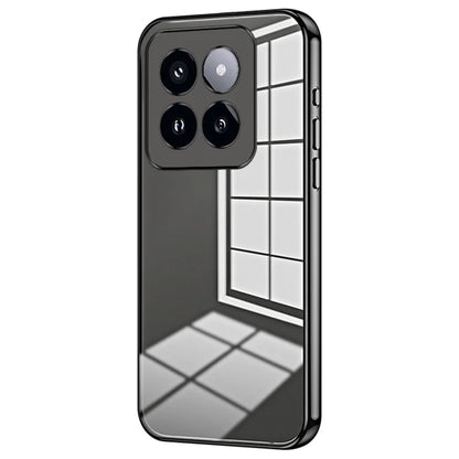 For Xiaomi 14 Pro Case Electroplating Soft TPU Protective Back Shell with Precise Lens Cutout