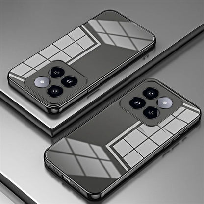 For Xiaomi 14 Pro Case Electroplating Soft TPU Protective Back Shell with Precise Lens Cutout