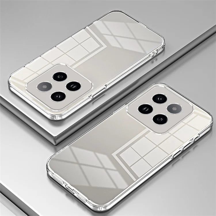 For Xiaomi 14 Pro Case Electroplating Soft TPU Protective Back Shell with Precise Lens Cutout