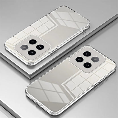 For Xiaomi 14 Pro Case Electroplating Soft TPU Protective Back Shell with Precise Lens Cutout