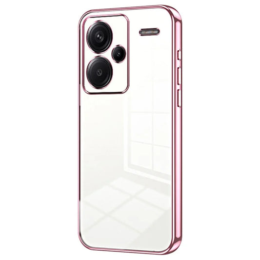 For Xiaomi Redmi Note 13 Pro+ 5G Case Crystal Clear Soft TPU Phone Shell with Precise Lens Cutout