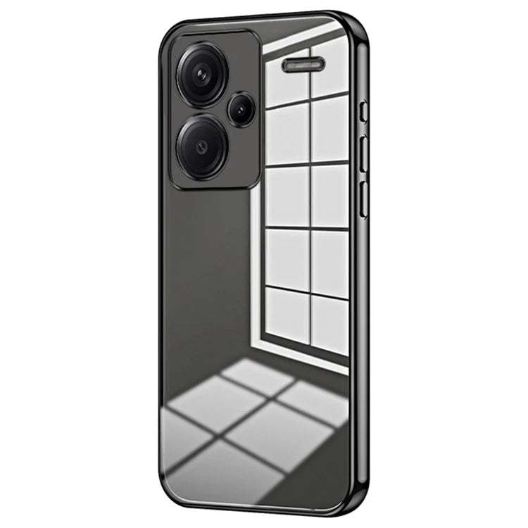 For Xiaomi Redmi Note 13 Pro+ 5G Case Crystal Clear Soft TPU Phone Shell with Precise Lens Cutout