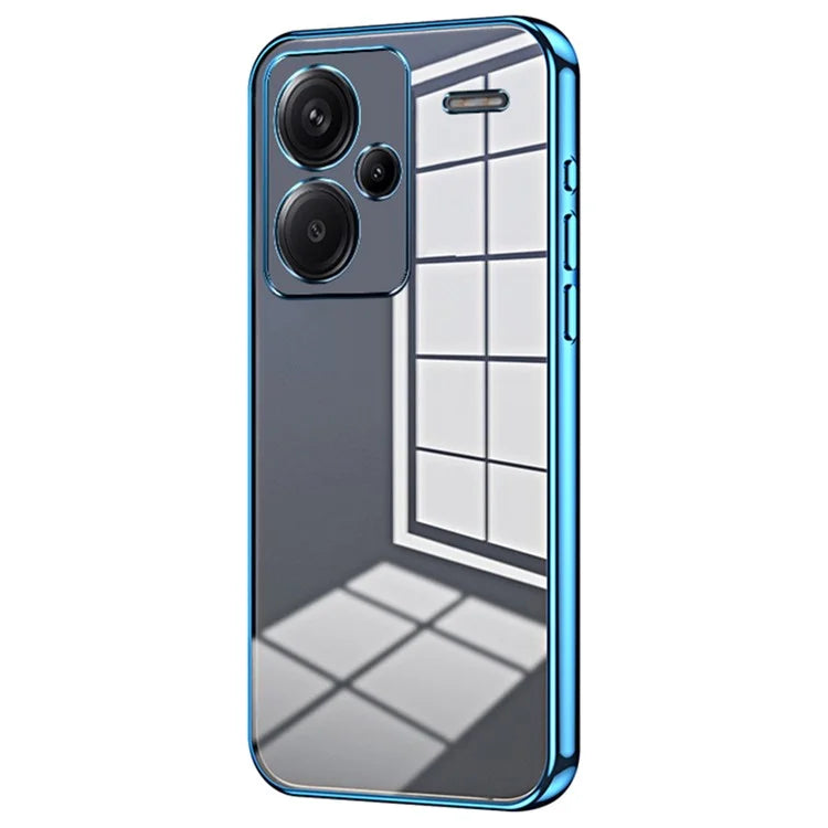 For Xiaomi Redmi Note 13 Pro+ 5G Case Crystal Clear Soft TPU Phone Shell with Precise Lens Cutout