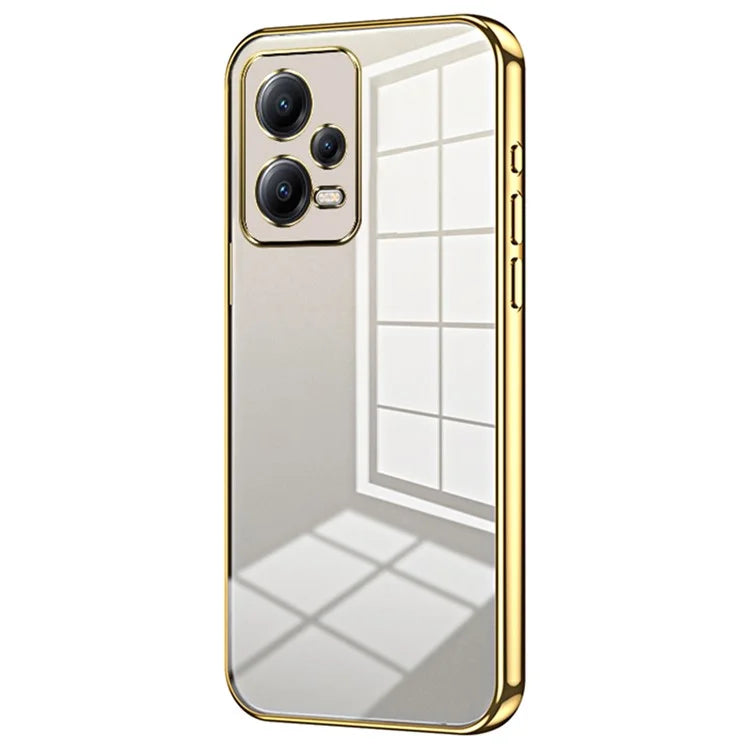 For Xiaomi Redmi Note 12 5G (India) / Poco X5 5G Case Drop-resistant TPU Precise Lens Cutout Phone Protector