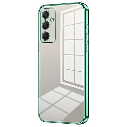 For Samsung Galaxy A34 5G Phone Cover Electroplated Precision Hole TPU Case