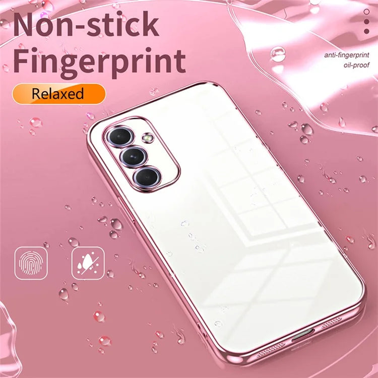 For Samsung Galaxy A54 5G Phone Case Precision Electroplated TPU Cover