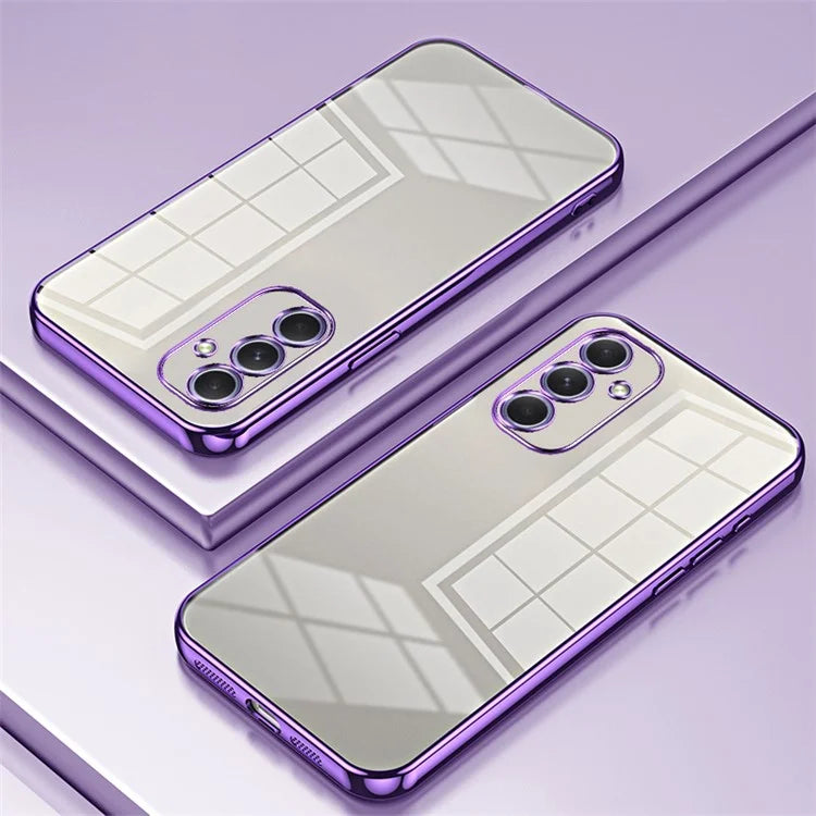 For Samsung Galaxy A54 5G Phone Case Precision Electroplated TPU Cover