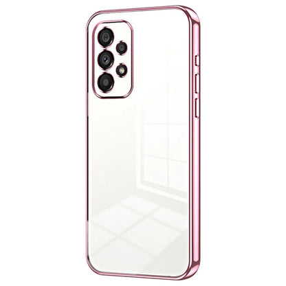 For Samsung Galaxy A53 5G TPU Phone Case with Electroplated Frame