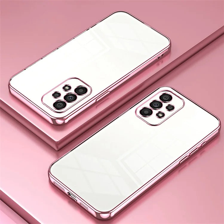 For Samsung Galaxy A53 5G TPU Phone Case with Electroplated Frame