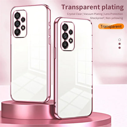 For Samsung Galaxy A53 5G TPU Phone Case with Electroplated Frame
