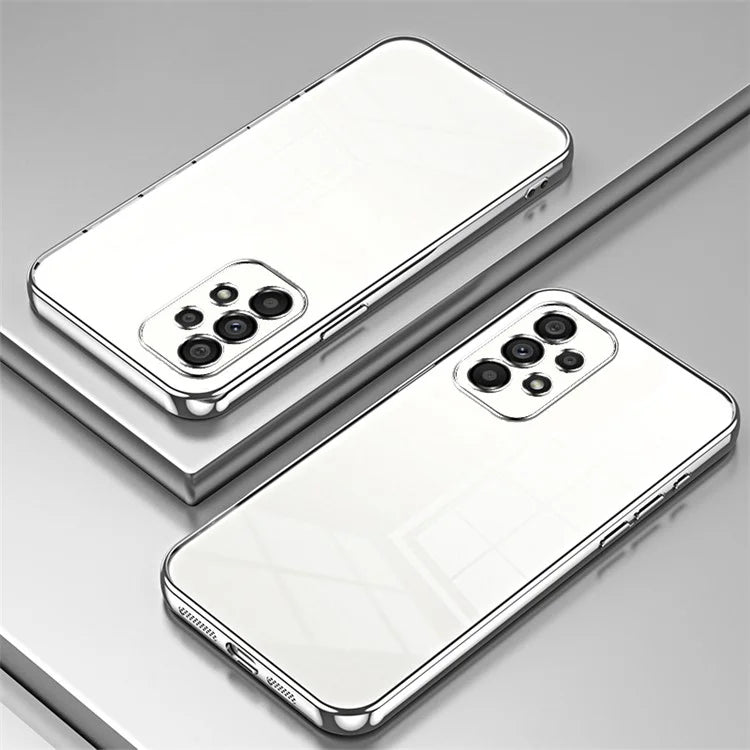 For Samsung Galaxy A53 5G TPU Phone Case with Electroplated Frame