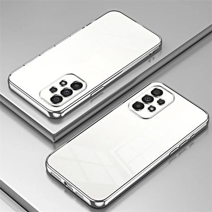 For Samsung Galaxy A53 5G TPU Phone Case with Electroplated Frame