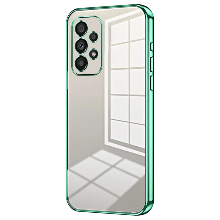 For Samsung Galaxy A53 5G TPU Phone Case with Electroplated Frame