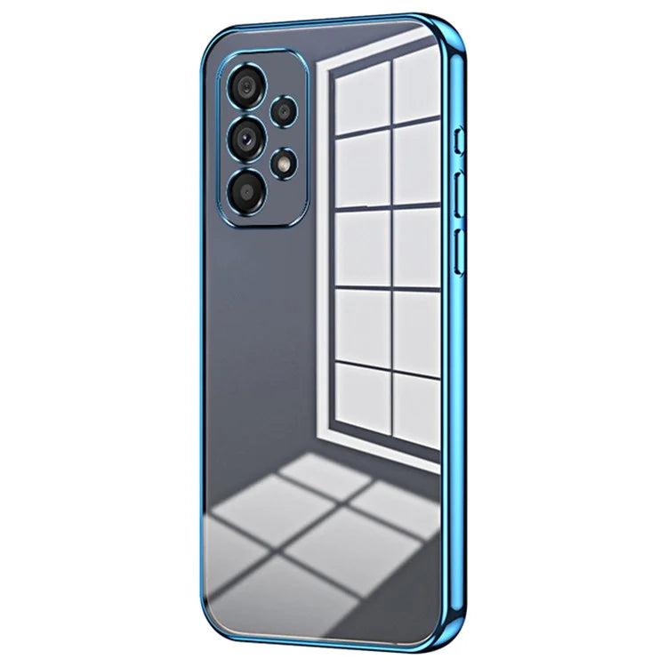 For Samsung Galaxy A53 5G TPU Phone Case with Electroplated Frame