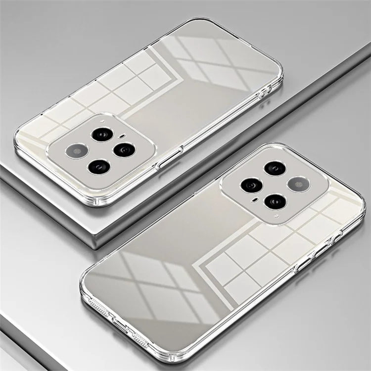 For Xiaomi 14 TPU Phone Case Electroplated Frame Protective Cover