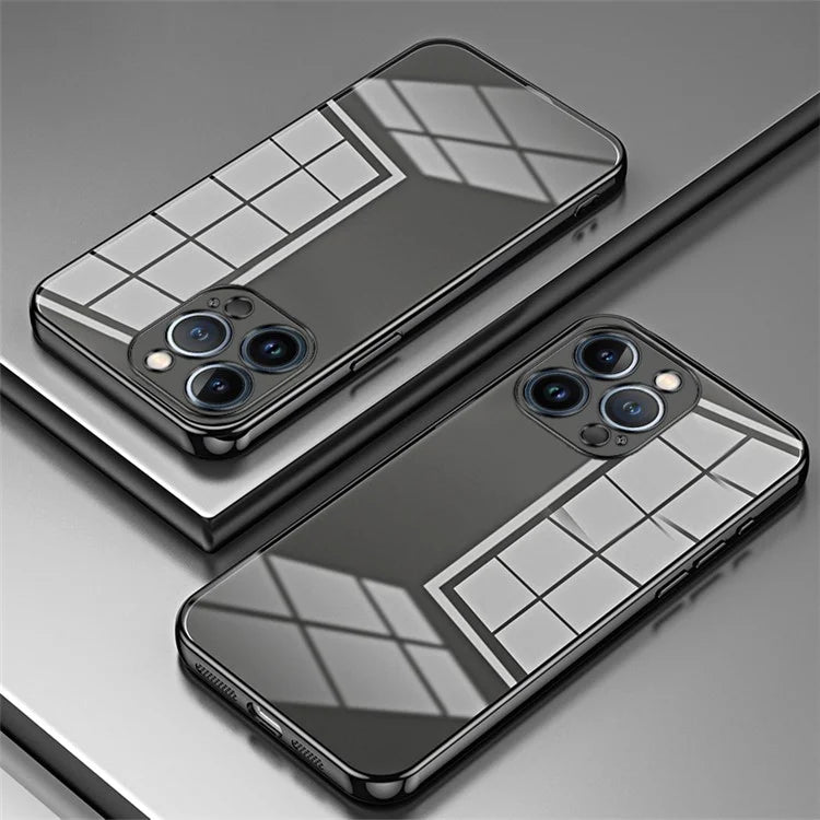 For iPhone 13 Pro Soft TPU Phone Case Precision Lens Cutouts