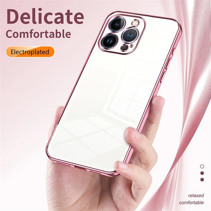 For iPhone 13 Pro Soft TPU Phone Case Precision Lens Cutouts