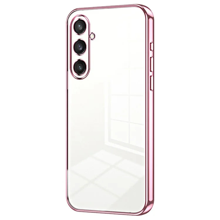 For Samsung Galaxy S23 FE TPU Phone Cover Electroplated Precision Case