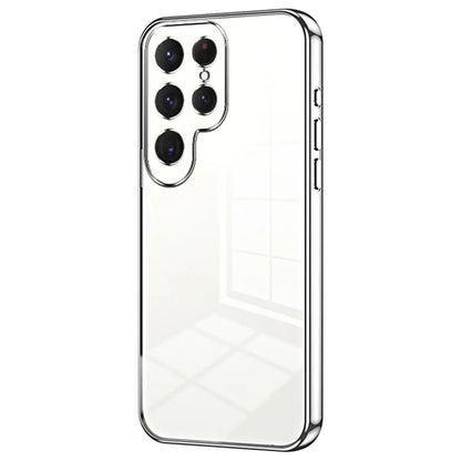 For Samsung Galaxy S23 Ultra Electroplated TPU Cover Case Precision Cutouts