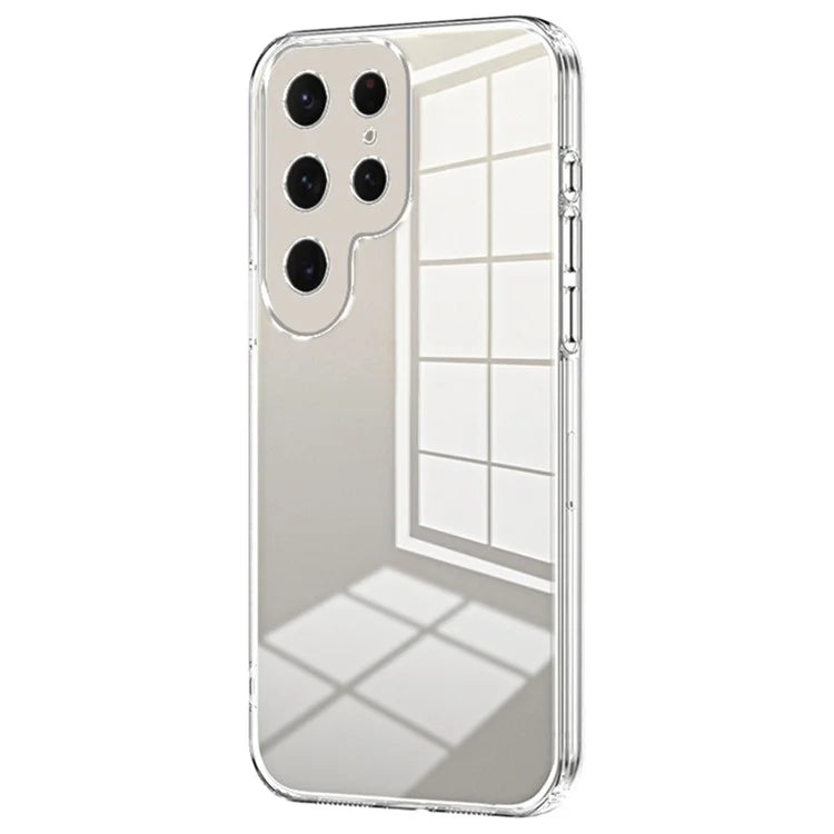 For Samsung Galaxy S23 Ultra Electroplated TPU Cover Case Precision Cutouts