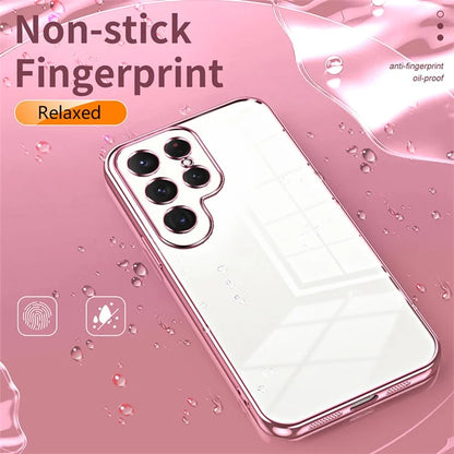 For Samsung Galaxy S23 Ultra Electroplated TPU Cover Case Precision Cutouts
