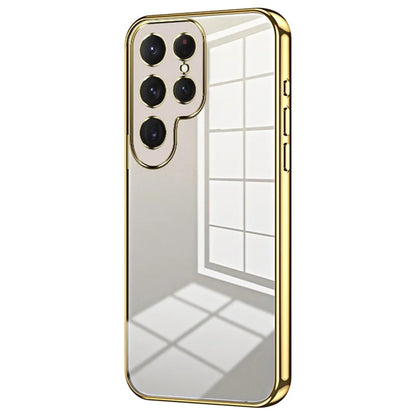 For Samsung Galaxy S23 Ultra Electroplated TPU Cover Case Precision Cutouts