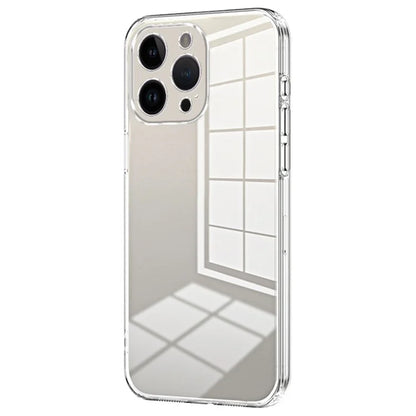 For iPhone 14 Pro Max TPU Case Electroplated Frame with Lens Protection