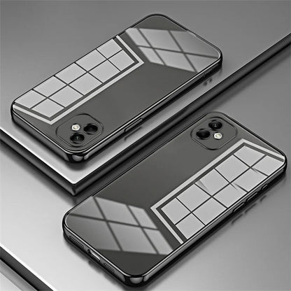 For Samsung Galaxy A05 4G Electroplate TPU Case Precision Cutouts Phone Cover