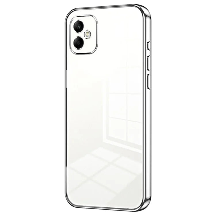 For Samsung Galaxy A05 4G Electroplate TPU Case Precision Cutouts Phone Cover