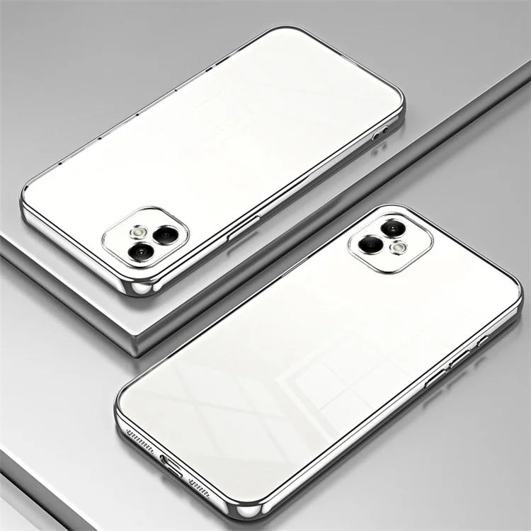 For Samsung Galaxy A05 4G Electroplate TPU Case Precision Cutouts Phone Cover