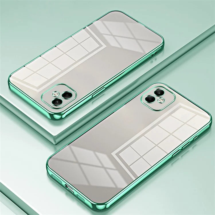 For Samsung Galaxy A05 4G Electroplate TPU Case Precision Cutouts Phone Cover