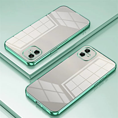 For Samsung Galaxy A05 4G Electroplate TPU Case Precision Cutouts Phone Cover