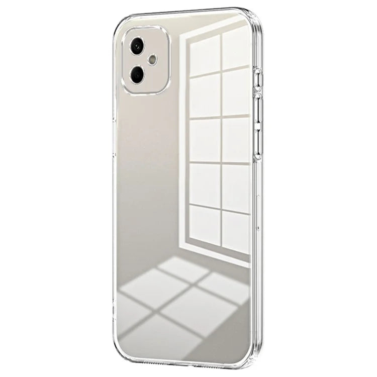 For Samsung Galaxy A05 4G Electroplate TPU Case Precision Cutouts Phone Cover