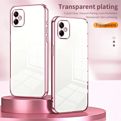 For Samsung Galaxy A05 4G Electroplate TPU Case Precision Cutouts Phone Cover