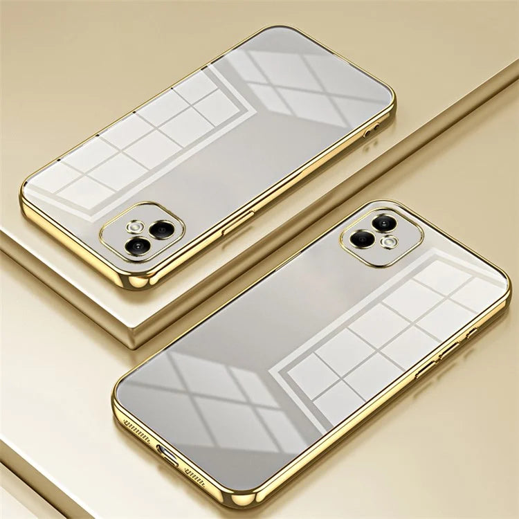 For Samsung Galaxy A05 4G Electroplate TPU Case Precision Cutouts Phone Cover