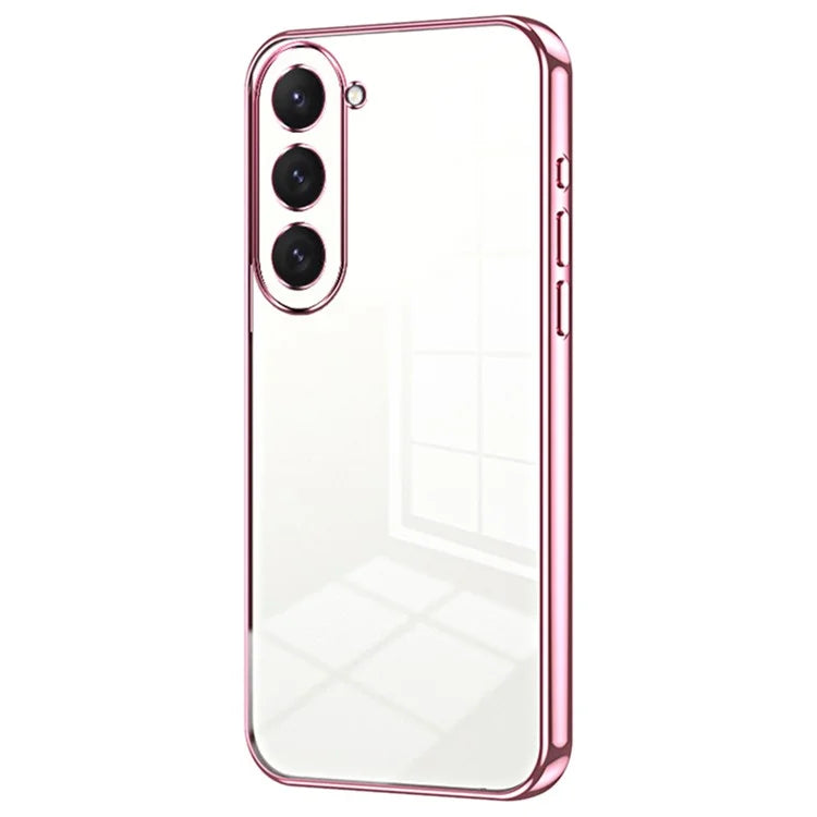 For Samsung Galaxy S23 Case Electroplated Shockproof TPU Phone Cover