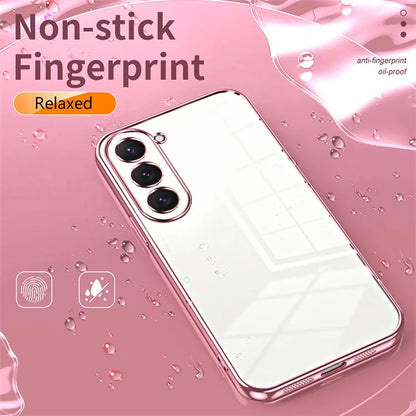 For Samsung Galaxy S23 Case Electroplated Shockproof TPU Phone Cover
