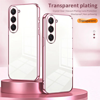 For Samsung Galaxy S23 Case Electroplated Shockproof TPU Phone Cover