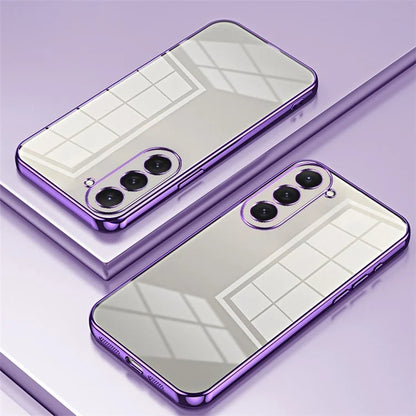 For Samsung Galaxy S23 Case Electroplated Shockproof TPU Phone Cover