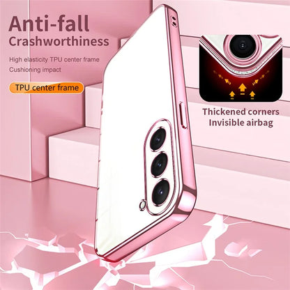 For Samsung Galaxy S23 Case Electroplated Shockproof TPU Phone Cover
